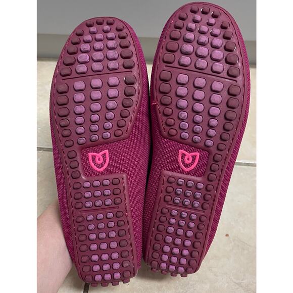 Rothy's women's The Driver loafer Raspberry slip-on size 7.5 - Picture 8 of 9
